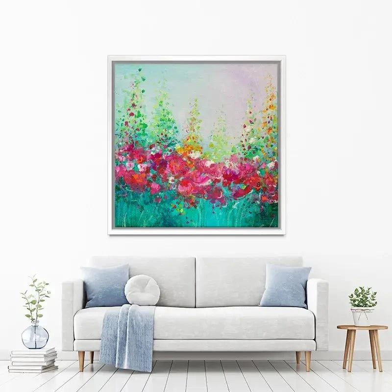 Cottage Garden Canvas Print Cottage Garden Canvas Print wall art product Jane Brookshaw