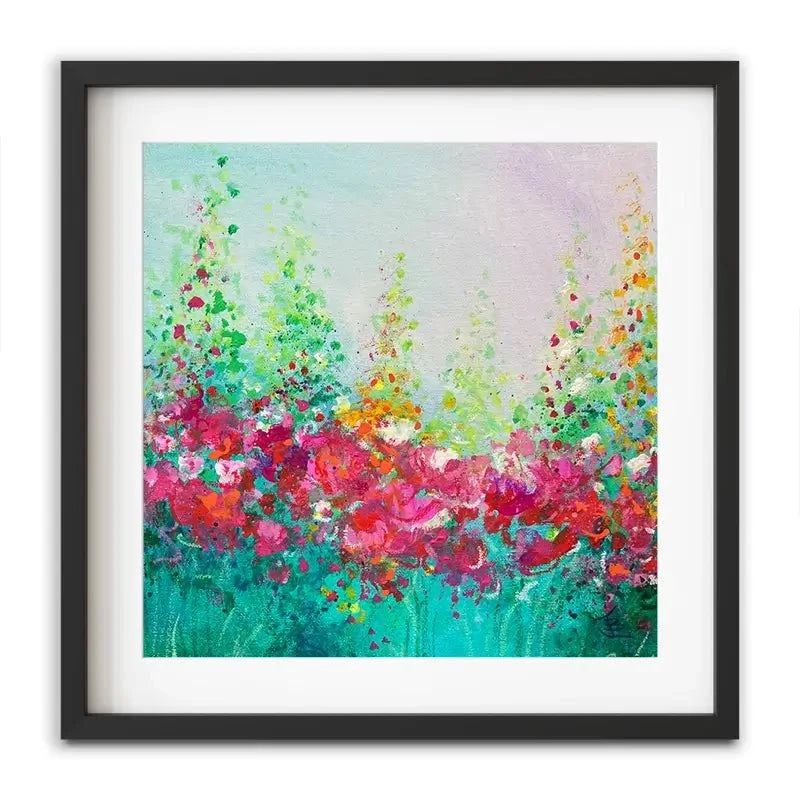 Cottage Garden Framed Art Print Cottage Garden Framed Art Print wall art product Jane Brookshaw