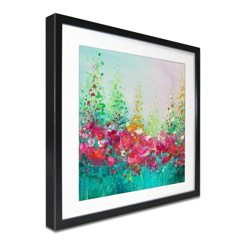 Cottage Garden Framed Art Print Cottage Garden Framed Art Print wall art product Jane Brookshaw