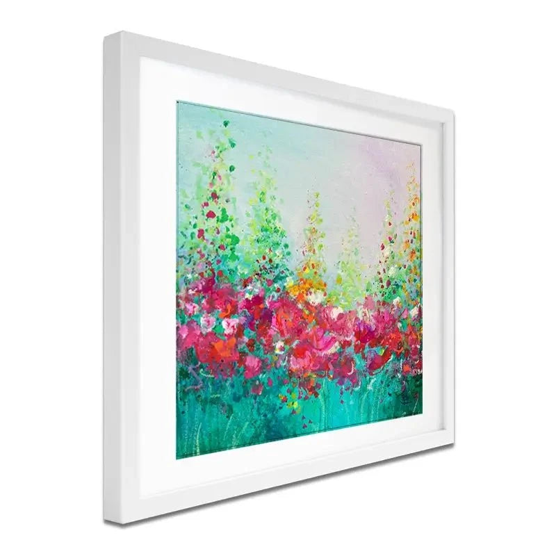 Cottage Garden Framed Art Print Cottage Garden Framed Art Print wall art product Jane Brookshaw