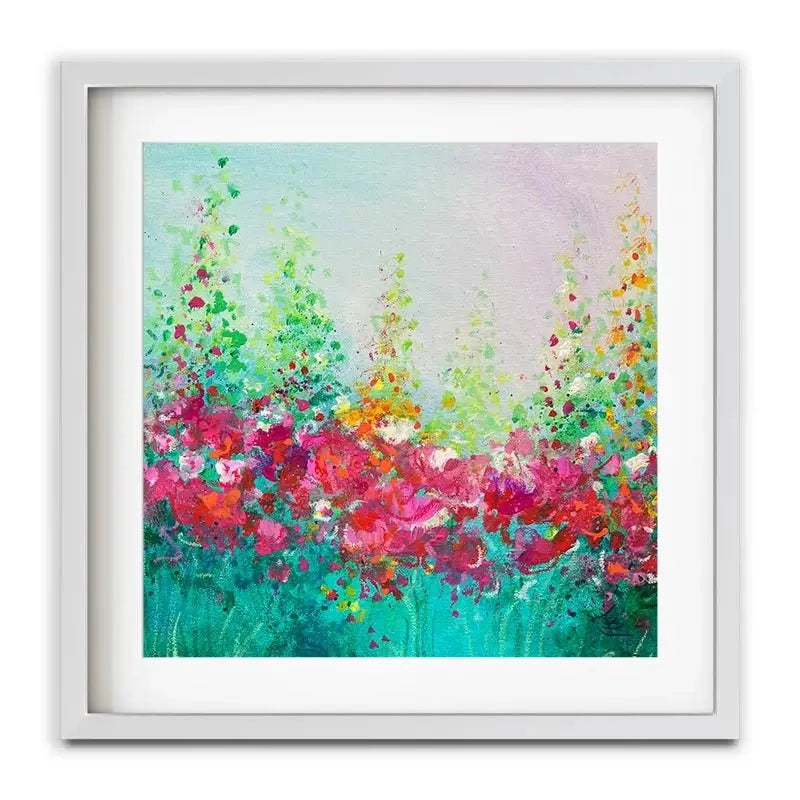 Cottage Garden Framed Art Print Cottage Garden Framed Art Print wall art product Jane Brookshaw