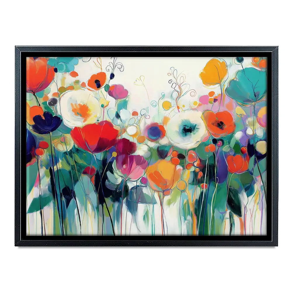 Cottage Garden Overflow Canvas Print Cottage Garden Overflow Canvas Print wall art product Chromatic Storm Studio