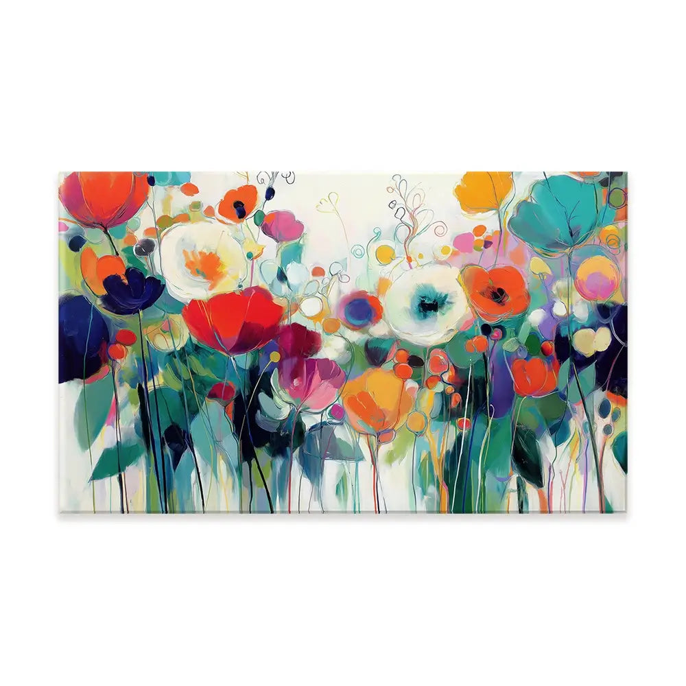 Cottage Garden Overflow Canvas Print Cottage Garden Overflow Canvas Print wall art product Chromatic Storm Studio