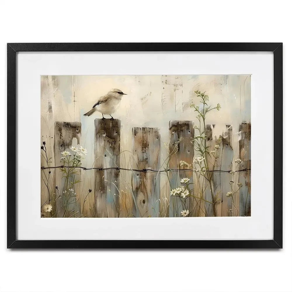 Country Bird Framed Art Print Country Bird Framed Art Print wall art product Arlington Prints - Independent