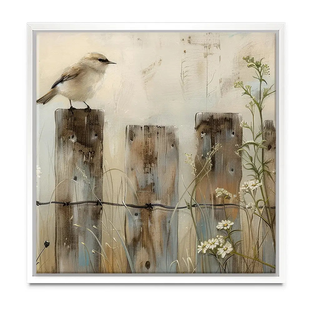 Country Bird Oversized Canvas Print Country Bird Oversized Canvas Print wall art product Arlington Prints - Independent