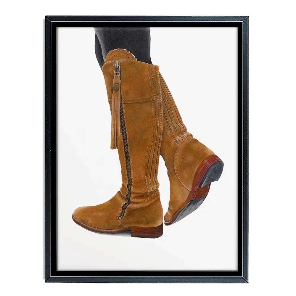 Country Boots Canvas Print Country Boots Canvas Print wall art product Georgie Turner