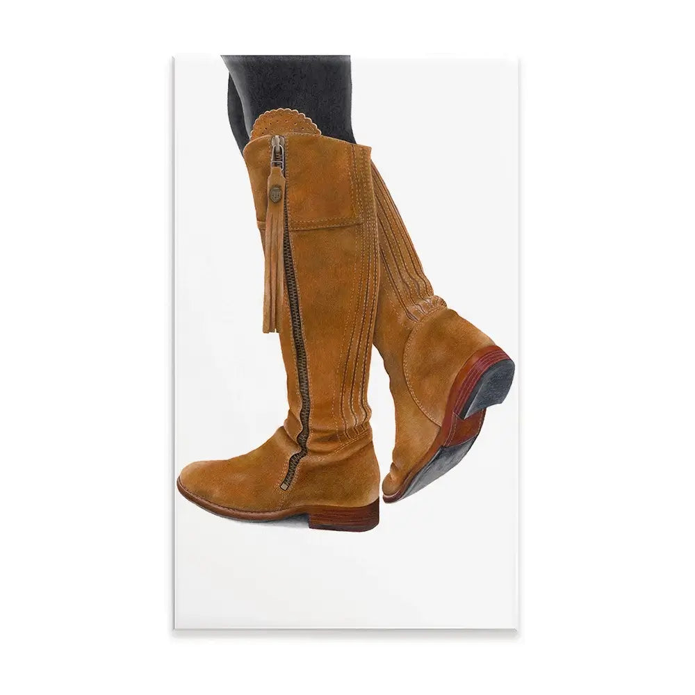 Country Boots Canvas Print Country Boots Canvas Print wall art product Georgie Turner