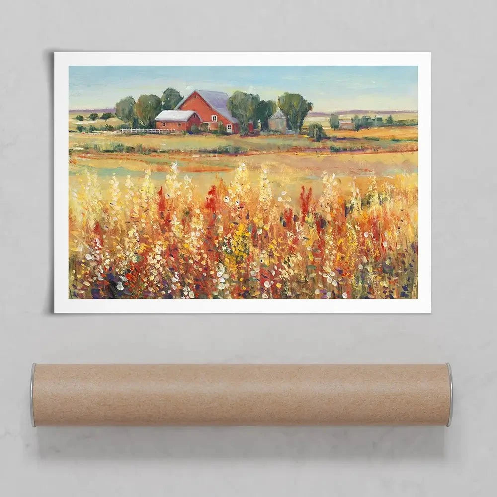 Country View Art Print Country View Art Print wall art product Tim O'Toole