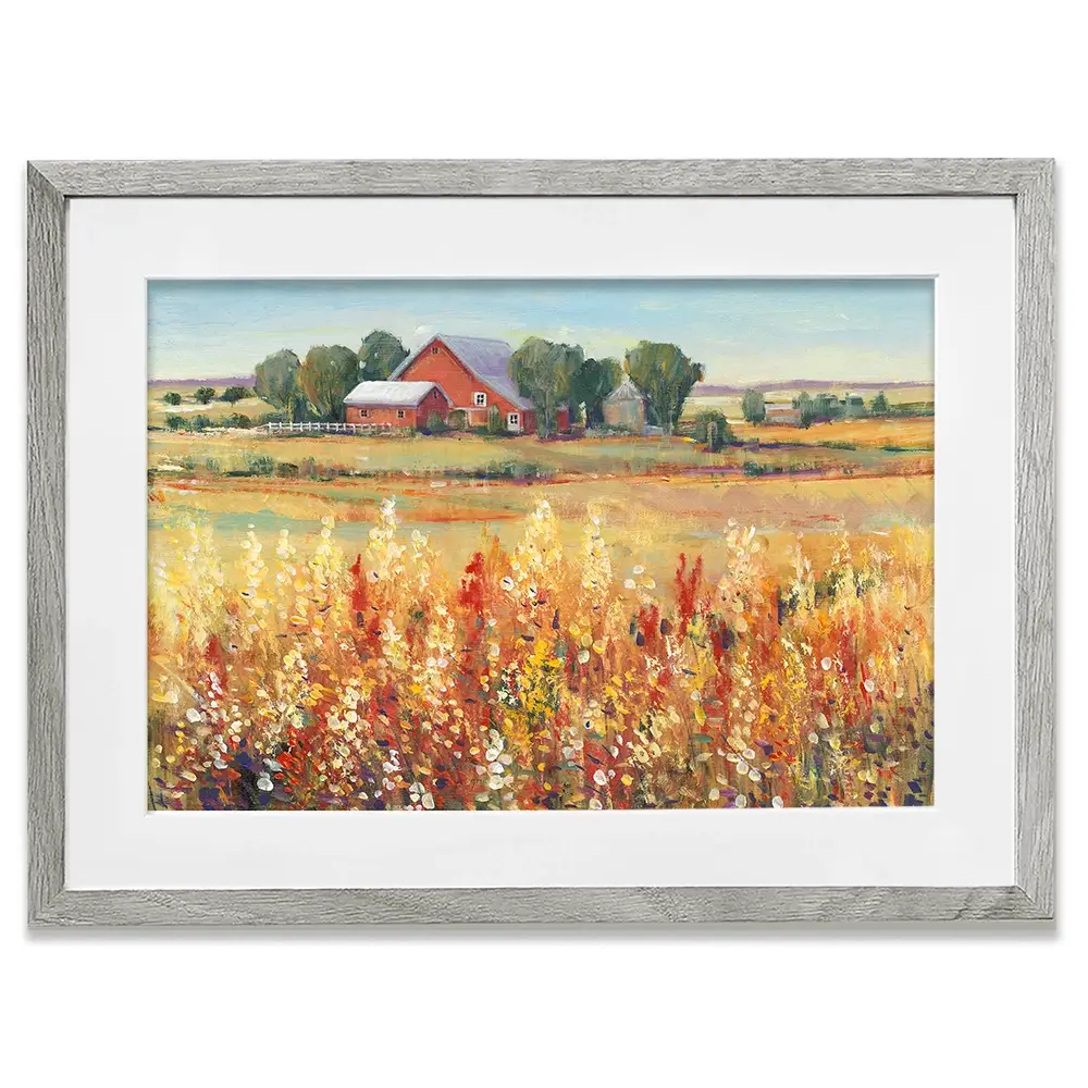 Country View Framed Art Print Country View Framed Art Print wall art product Tim O'Toole