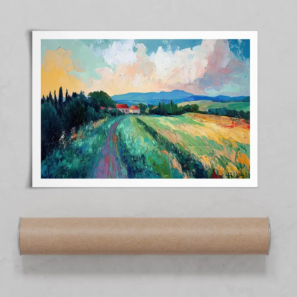 Countryside Art Print Countryside Art Print wall art product Gina Kelly - Independent
