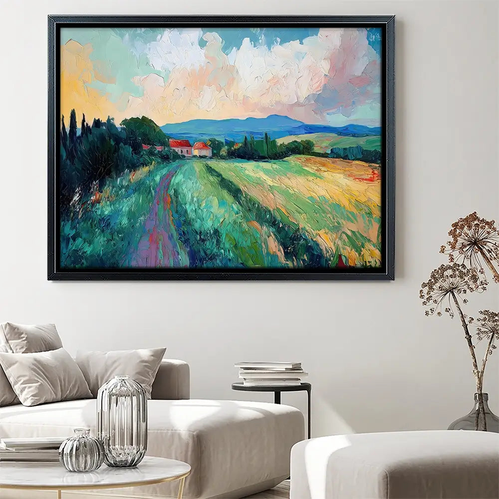 Countryside Canvas Print Countryside Canvas Print wall art product Gina Kelly - Independent