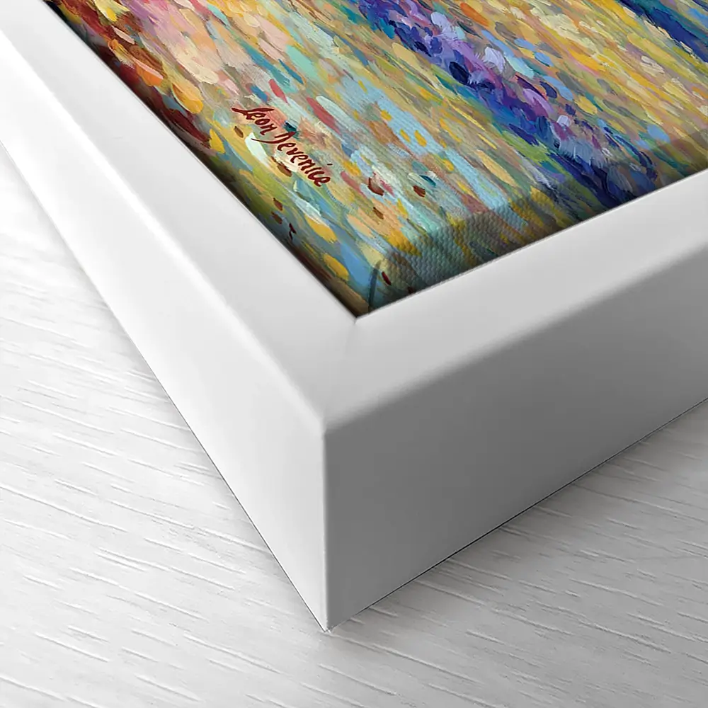 Couple At The Beach Canvas Print Couple At The Beach Canvas Print wall art product Leon Devenice