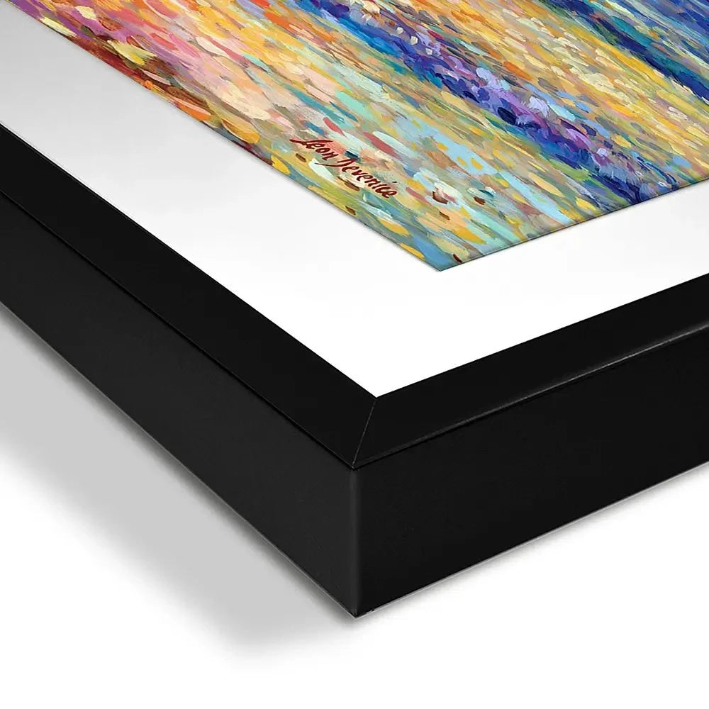 Couple At The Beach Framed Art Print Couple At The Beach Framed Art Print wall art product Leon Devenice