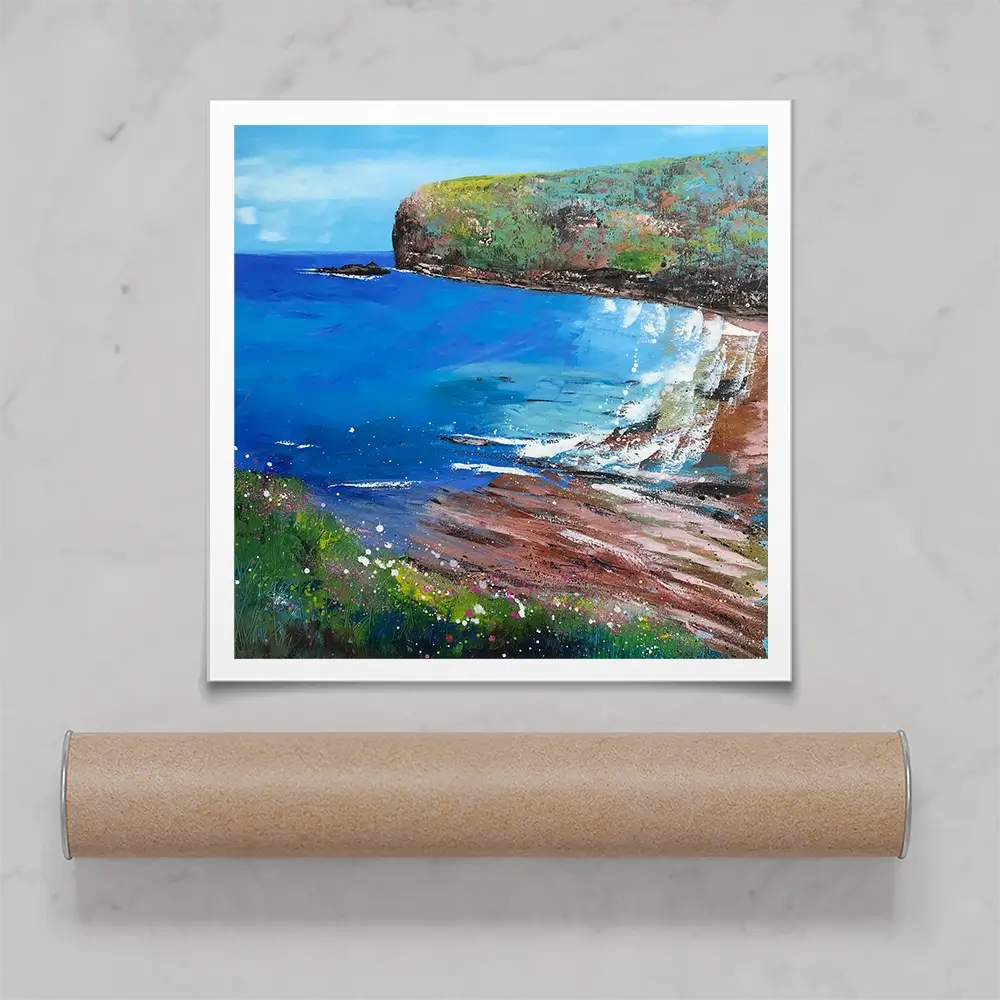 Cove Square Art Print Cove Square Art Print wall art product Laure Bury