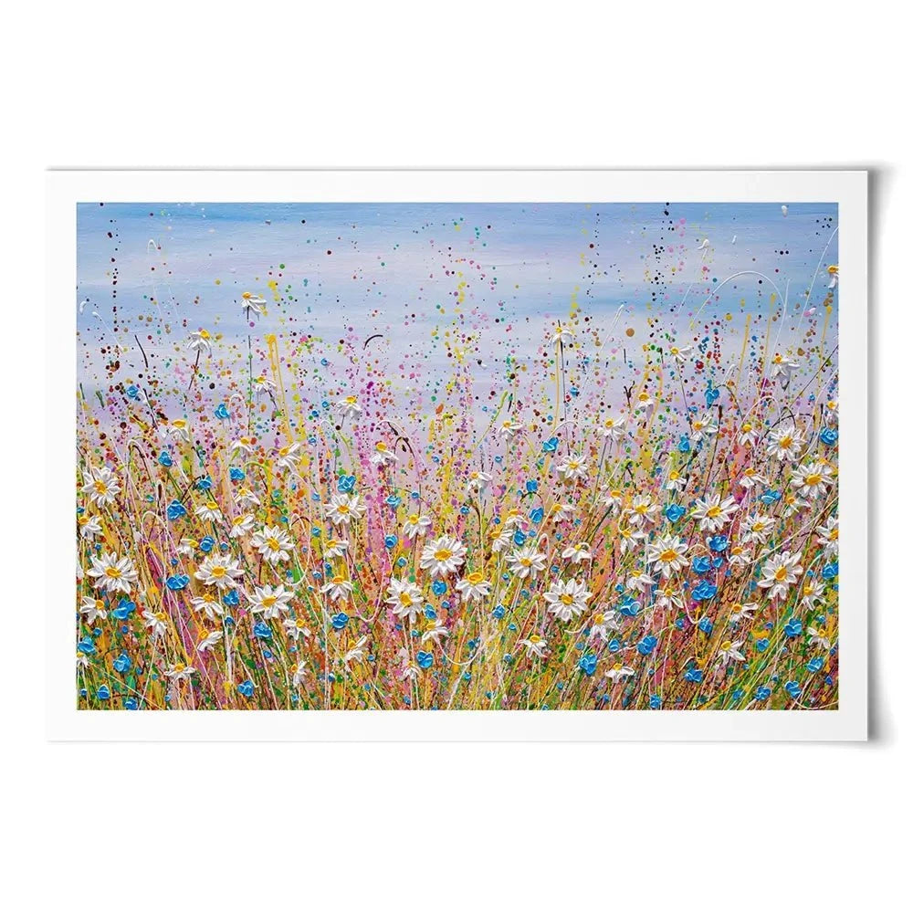 Cover Me In Daisies Art Print Cover Me In Daisies Art Print wall art product Olga Tkachyk