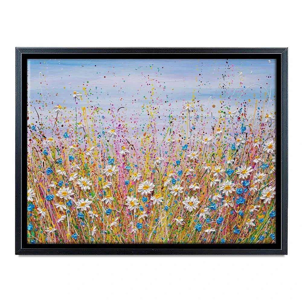 Cover Me In Daisies Canvas Print Cover Me In Daisies Canvas Print wall art product Olga Tkachyk