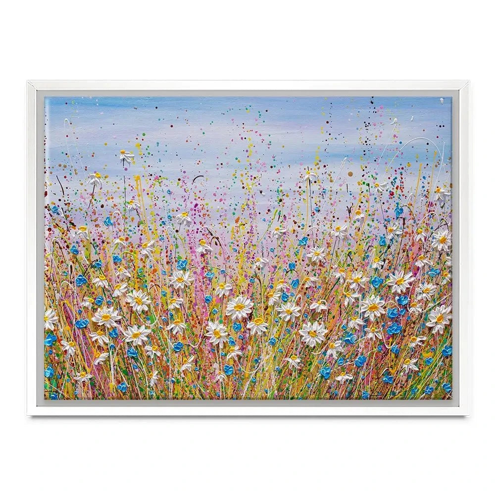 Cover Me In Daisies Canvas Print Cover Me In Daisies Canvas Print wall art product Olga Tkachyk