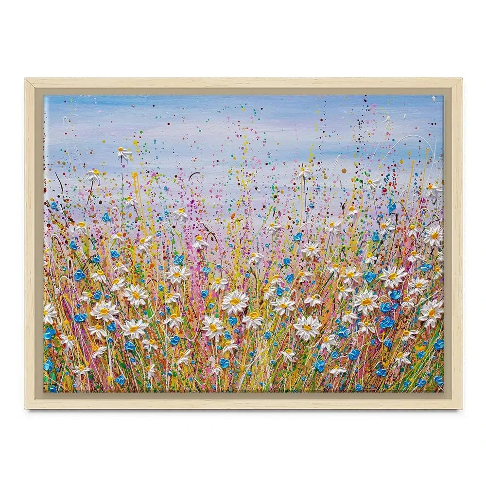 Cover Me In Daisies Canvas Print Cover Me In Daisies Canvas Print wall art product Olga Tkachyk