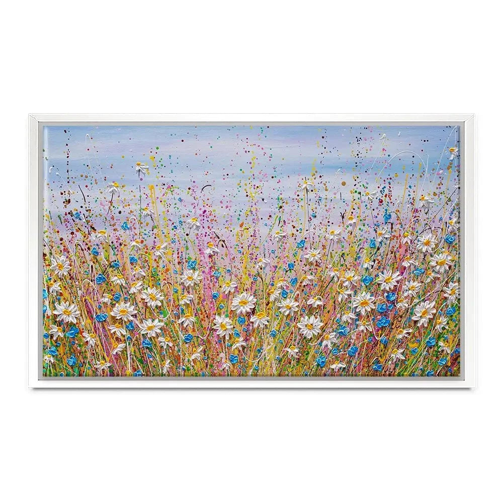 Cover Me In Daisies Canvas Print Cover Me In Daisies Canvas Print wall art product Olga Tkachyk