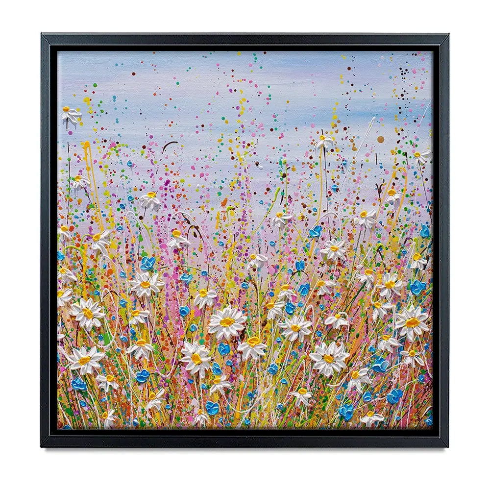 Cover Me In Daisies Oversized Canvas Print Cover Me In Daisies Oversized Canvas Print wall art product Art Print Shop