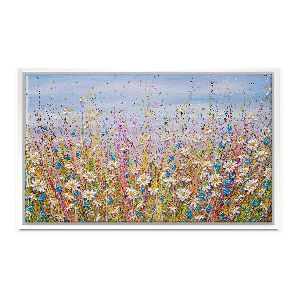 Cover Me In Daisies Oversized Canvas Print Cover Me In Daisies Oversized Canvas Print wall art product Art Print Shop