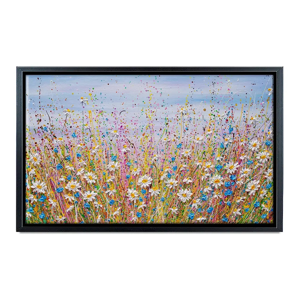 Cover Me In Daisies Oversized Canvas Print Cover Me In Daisies Oversized Canvas Print wall art product Art Print Shop