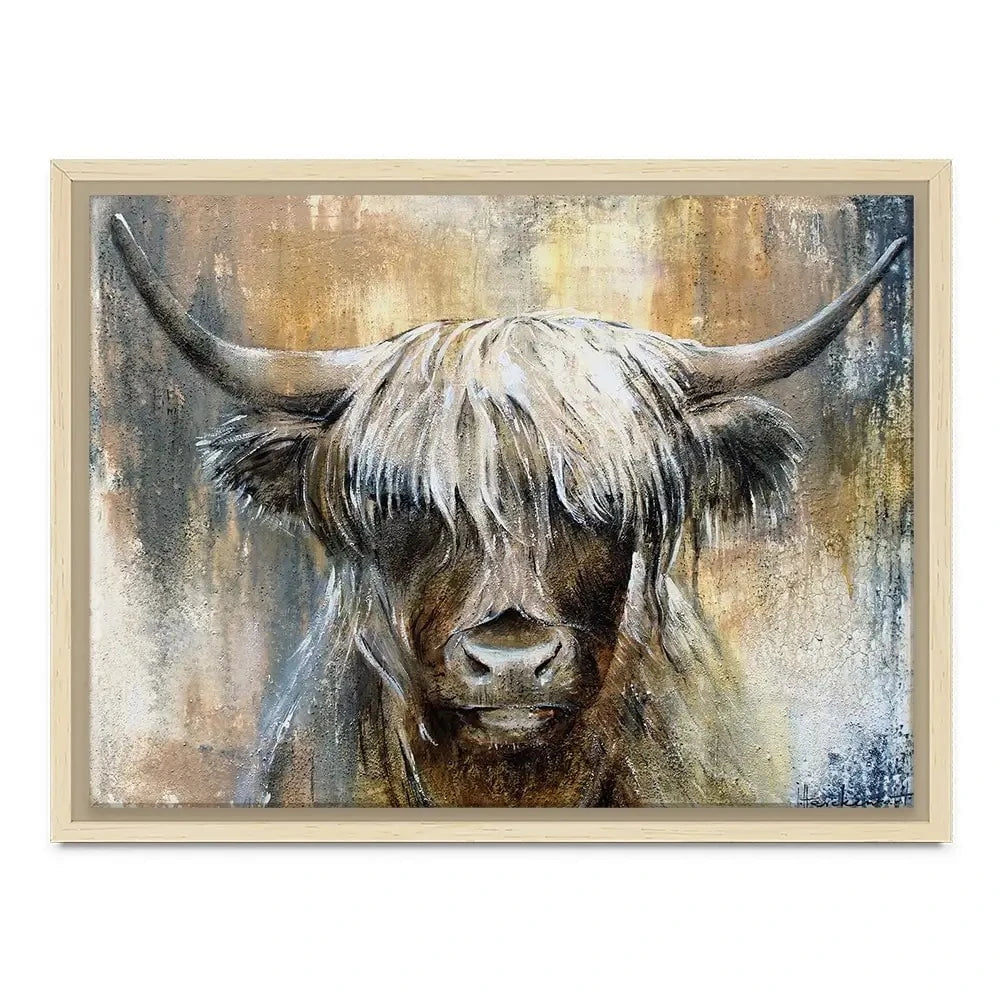 Cow Central Canvas Print Cow Central Canvas Print wall art product Studio Paint-Ing