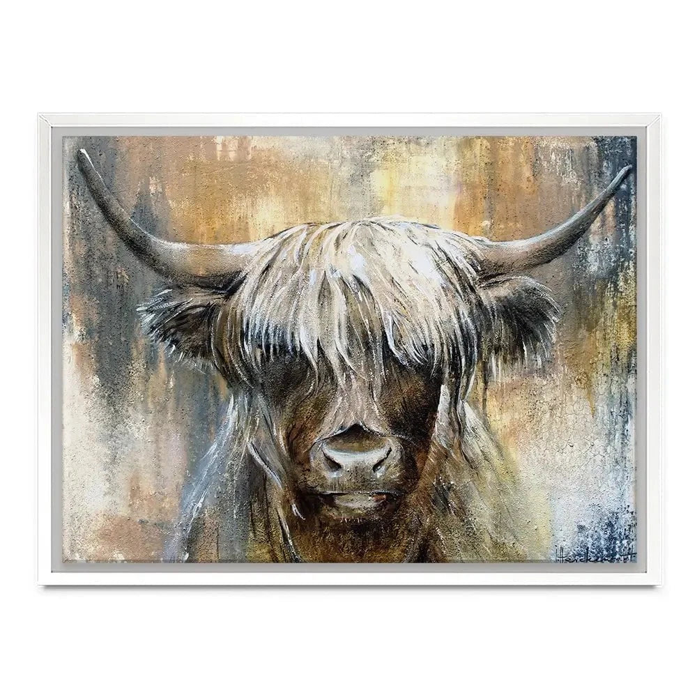 Cow Central Canvas Print Cow Central Canvas Print wall art product Studio Paint-Ing