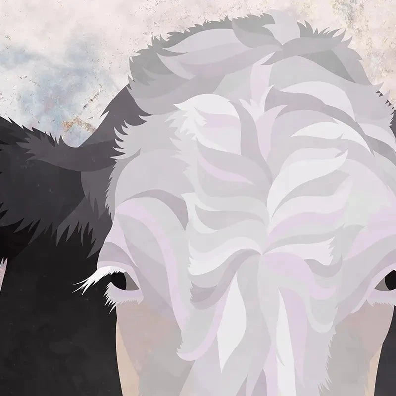 Cow Haze Framed Art Print Cow Haze Framed Art Print wall art product Sarah Manovski