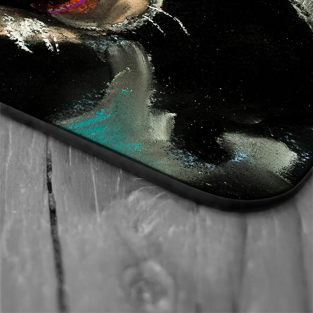 Cow On Blue Coaster Set Cow On Blue Coaster Set wall art product Ivailo Nikolov / Shutterstock