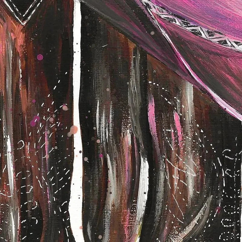 Cowgirl Art Print Cowgirl Art Print wall art product Emma LC Art