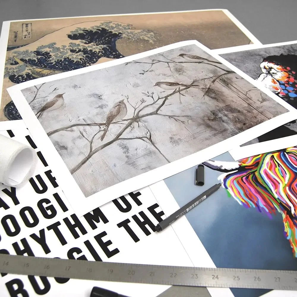 Cozy Songbirds Art Print Cozy Songbirds Art Print wall art product Svetlana Aleynikova