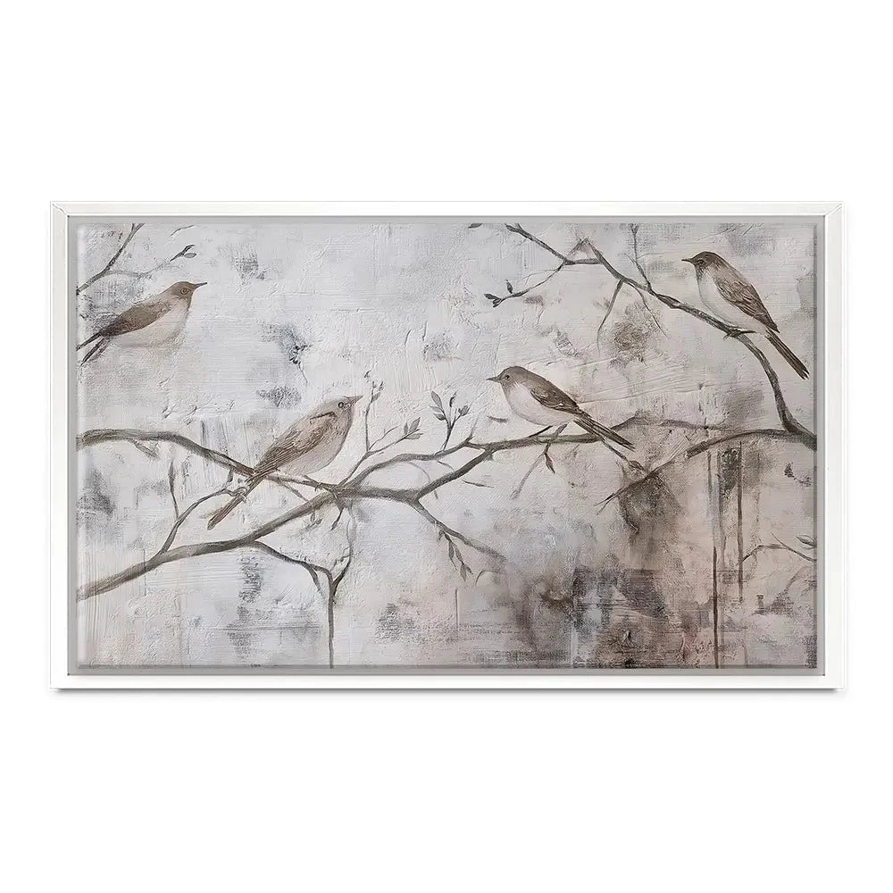 Cozy Songbirds Canvas Print Cozy Songbirds Canvas Print wall art product Svetlana Aleynikova