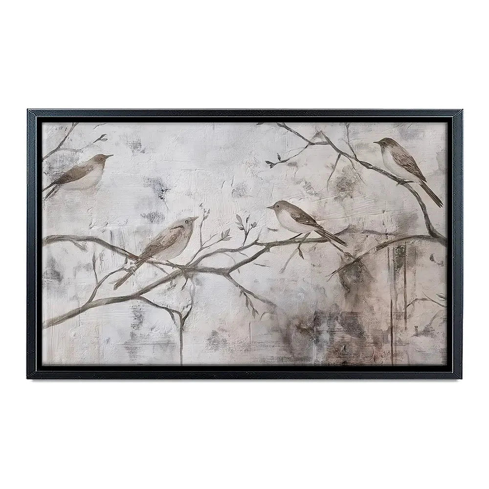 Cozy Songbirds Canvas Print Cozy Songbirds Canvas Print wall art product Svetlana Aleynikova