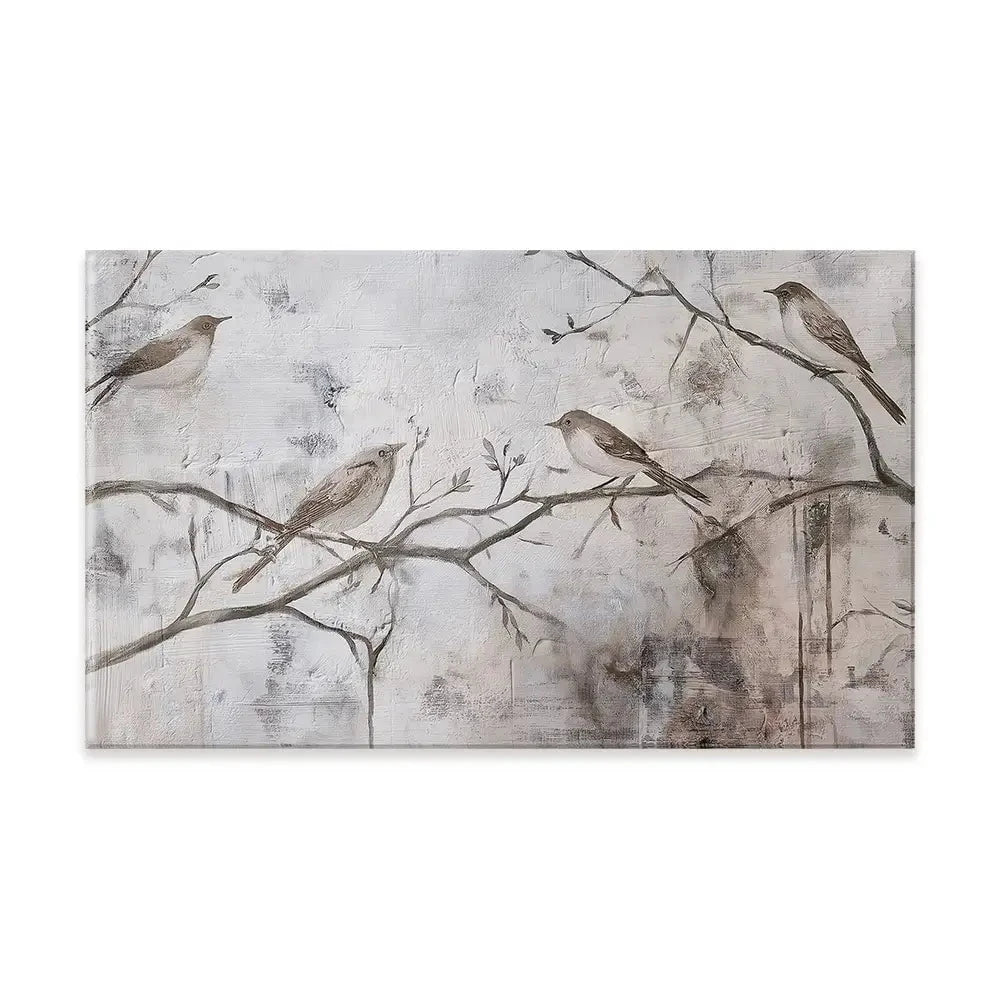 Cozy Songbirds Canvas Print Cozy Songbirds Canvas Print wall art product Svetlana Aleynikova