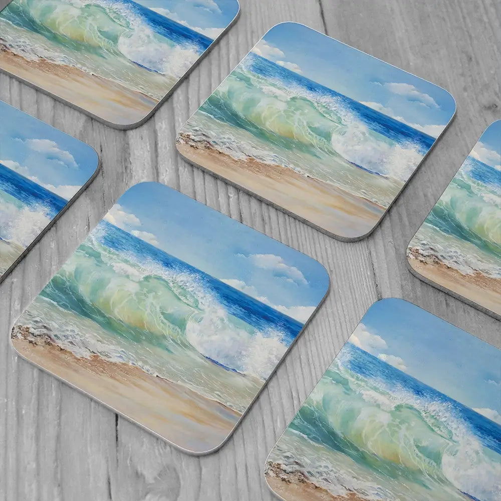 Crashing Waves Coaster Set Crashing Waves Coaster Set wall art product Eizza / Shutterstock