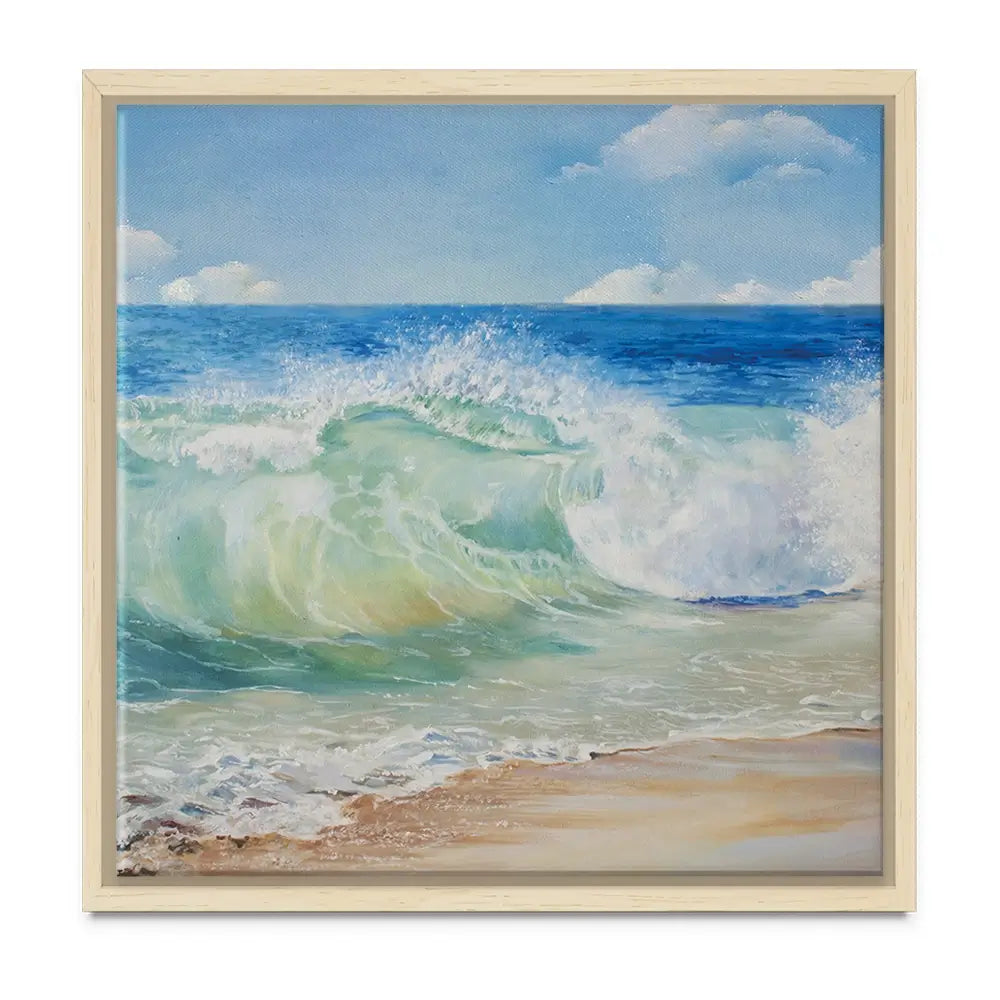 Crashing Waves Oversized Canvas Print Crashing Waves Oversized Canvas Print wall art product Art Print Shop