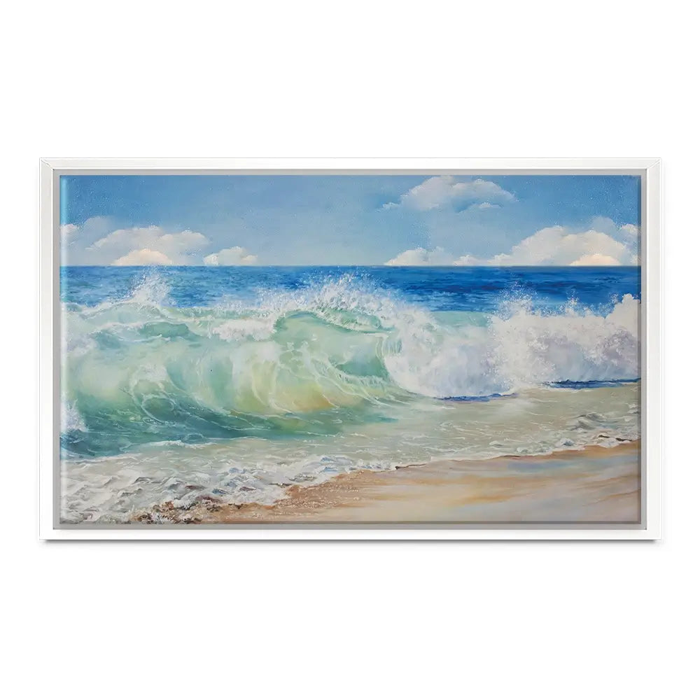 Crashing Waves Oversized Canvas Print Crashing Waves Oversized Canvas Print wall art product Art Print Shop