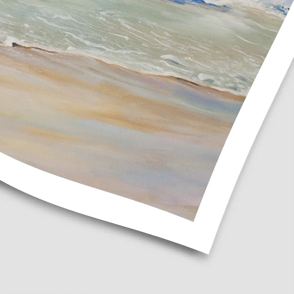 Crashing Waves Square Art Print Crashing Waves Square Art Print wall art product Eizza / Shutterstock