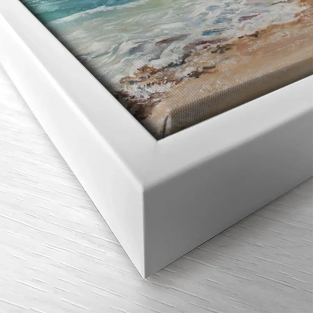 Crashing Waves Square Canvas Print Crashing Waves Square Canvas Print wall art product Eizza / Shutterstock