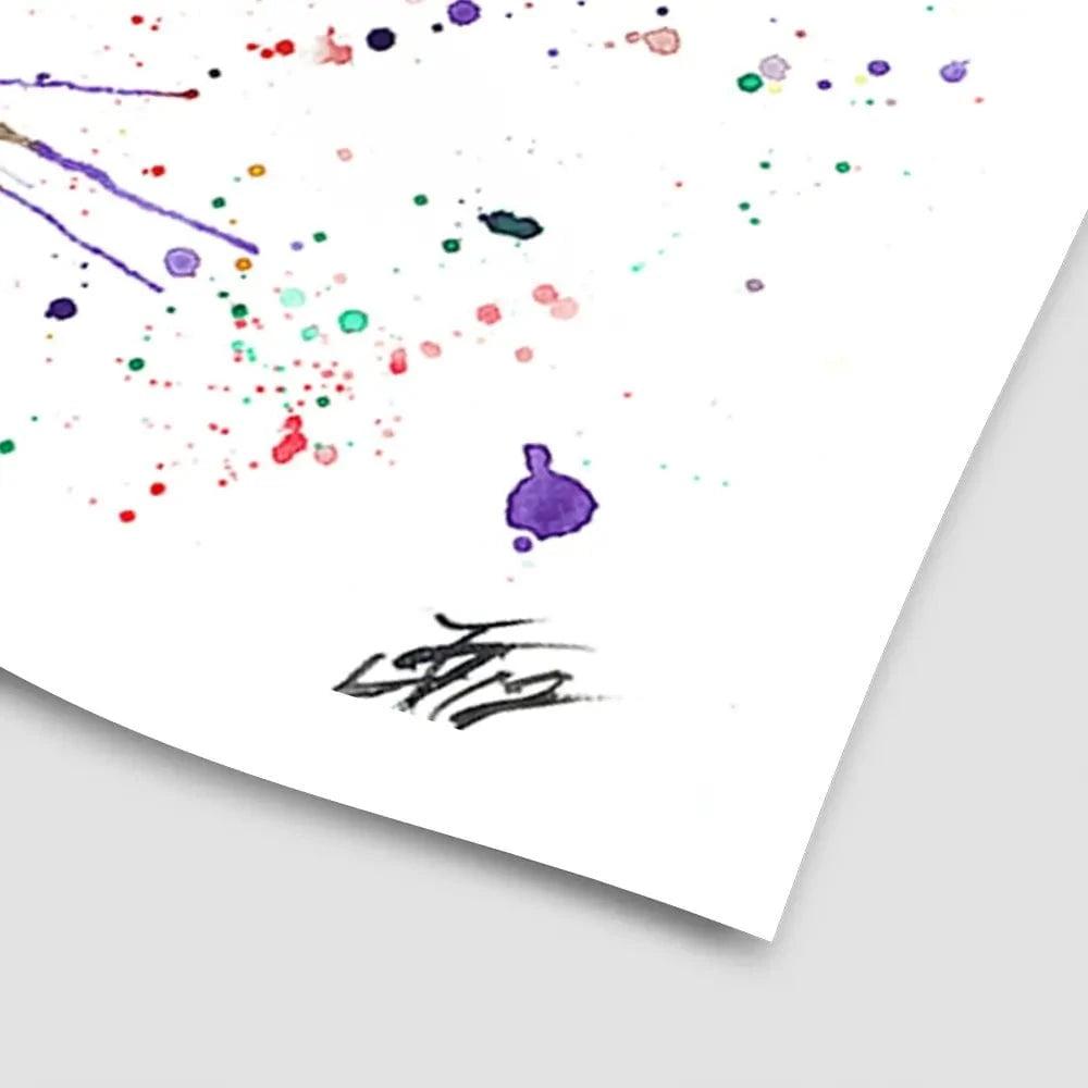 Crazy Giraffe Art Print Crazy Giraffe Art Print wall art product Jamie Taylor