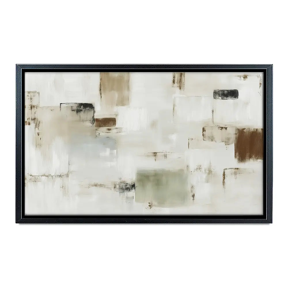 Cubist Block Abstract Canvas Print Cubist Block Abstract Canvas Print wall art product Chromatic Storm Studio