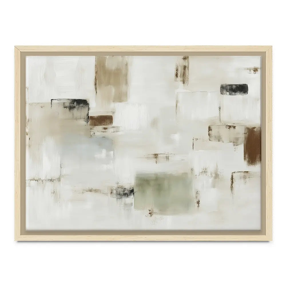 Cubist Block Abstract Canvas Print Cubist Block Abstract Canvas Print wall art product Chromatic Storm Studio
