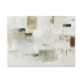 Cubist Block Abstract Canvas Print Cubist Block Abstract Canvas Print wall art product Chromatic Storm Studio