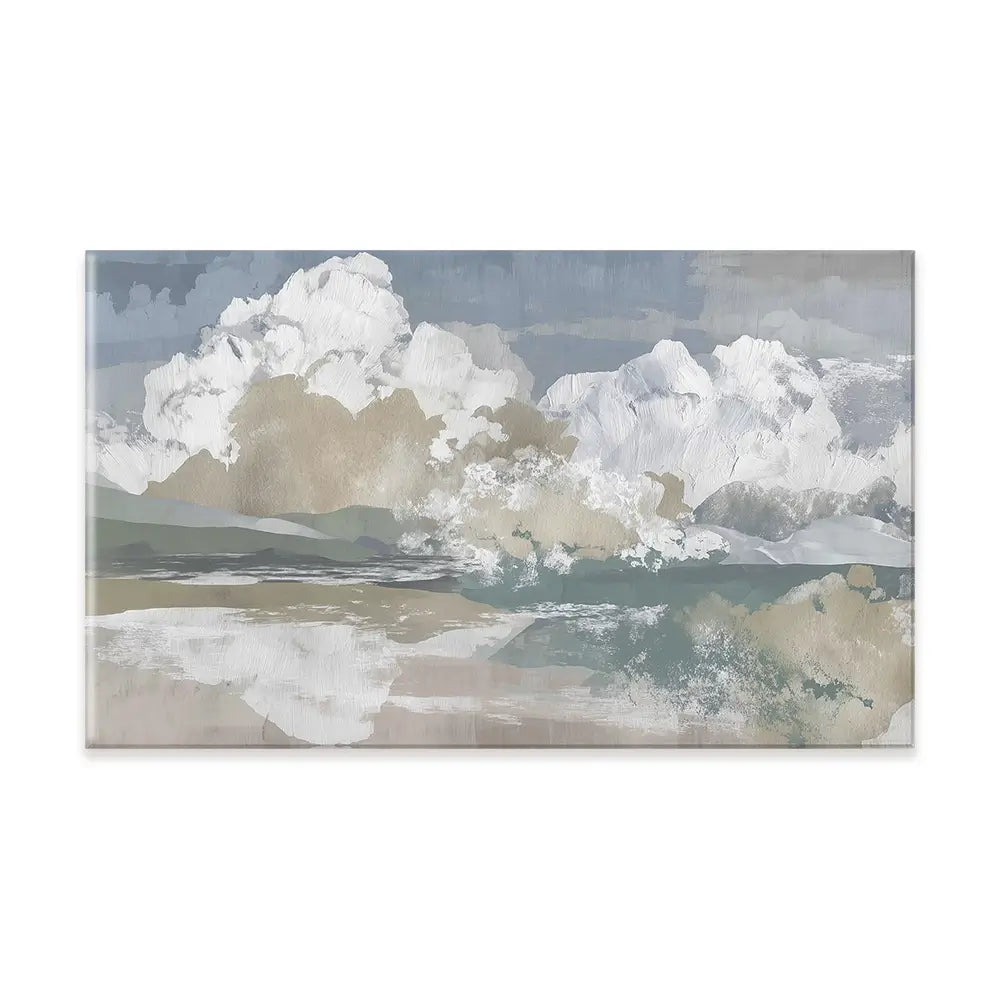 Cumulus Prairie Tower Canvas Print Cumulus Prairie Tower Canvas Print wall art product Chromatic Storm Studio
