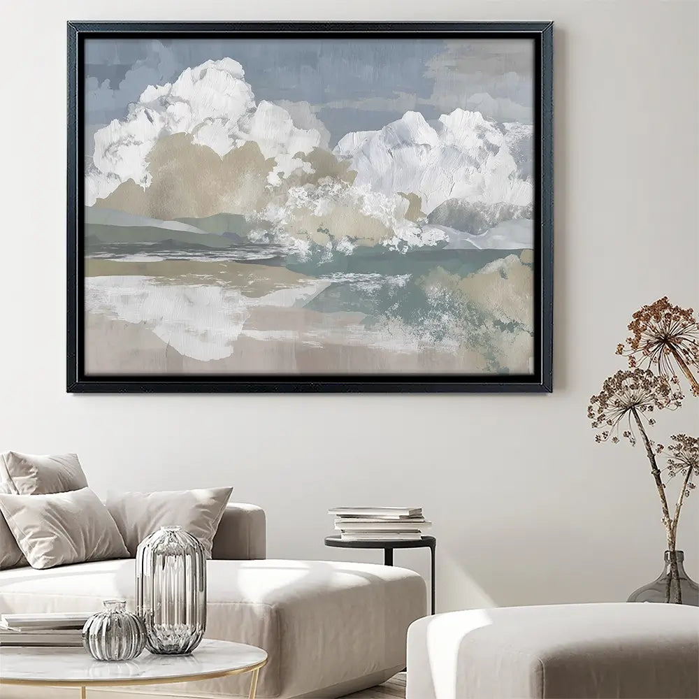 Cumulus Prairie Tower Canvas Print Cumulus Prairie Tower Canvas Print wall art product Chromatic Storm Studio