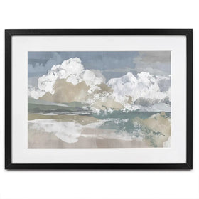 Cumulus Prairie Tower Framed Art Print Cumulus Prairie Tower Framed Art Print wall art product Chromatic Storm Studio