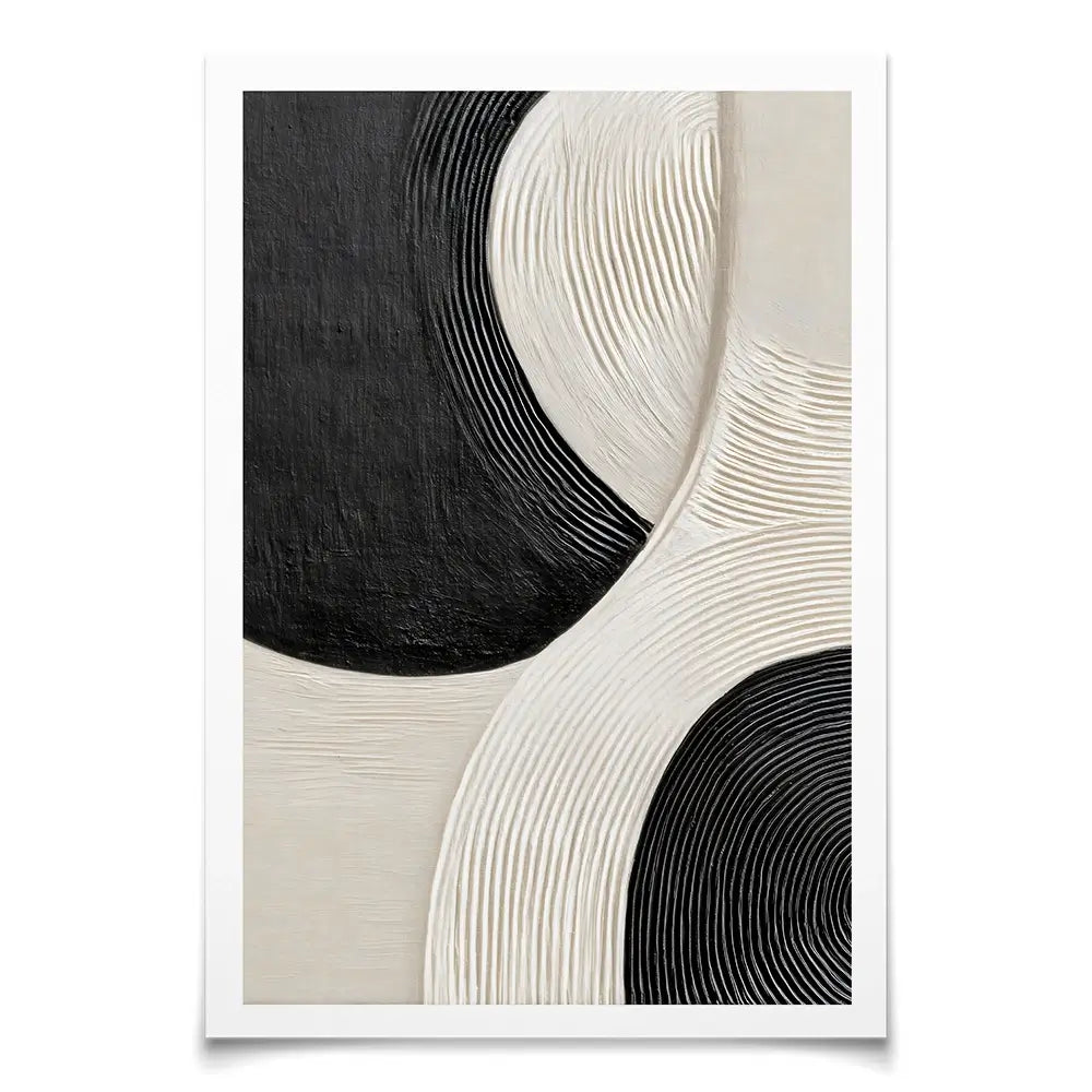 Curved Swirls Art Print Curved Swirls Art Print wall art product LSR Design Studio - Independent