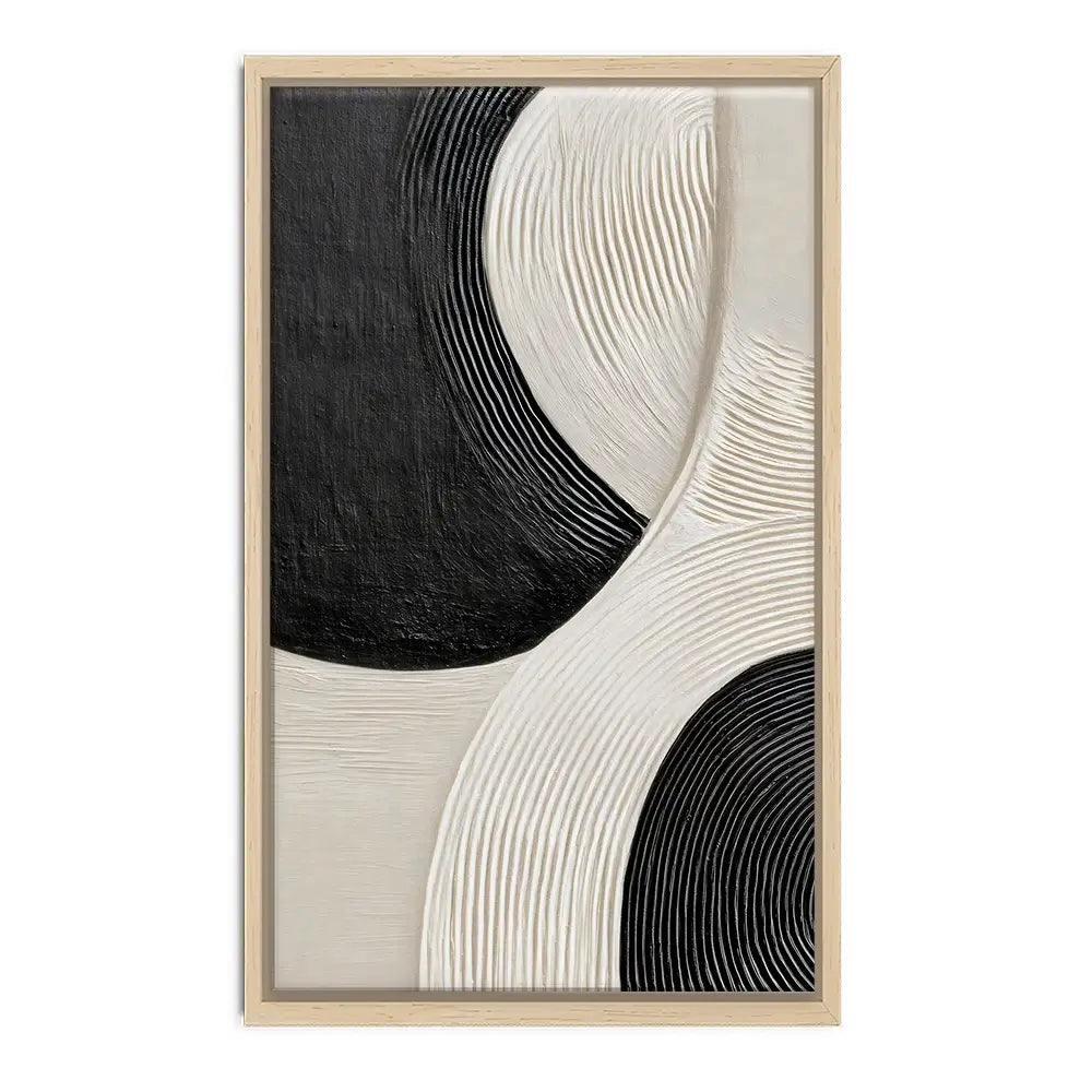 Curved Swirls Canvas Print Curved Swirls Canvas Print wall art product LSR Design Studio - Independent