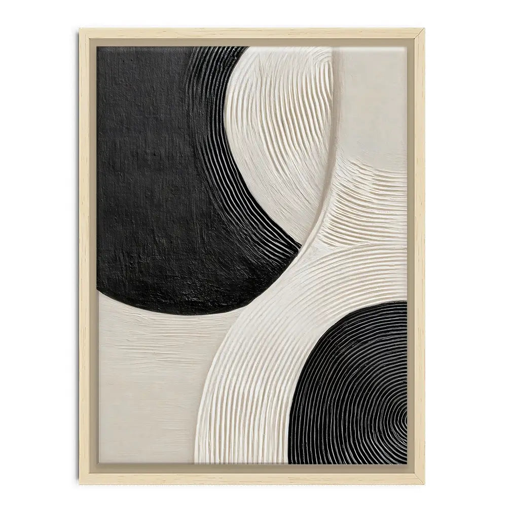 Curved Swirls Canvas Print Curved Swirls Canvas Print wall art product LSR Design Studio - Independent